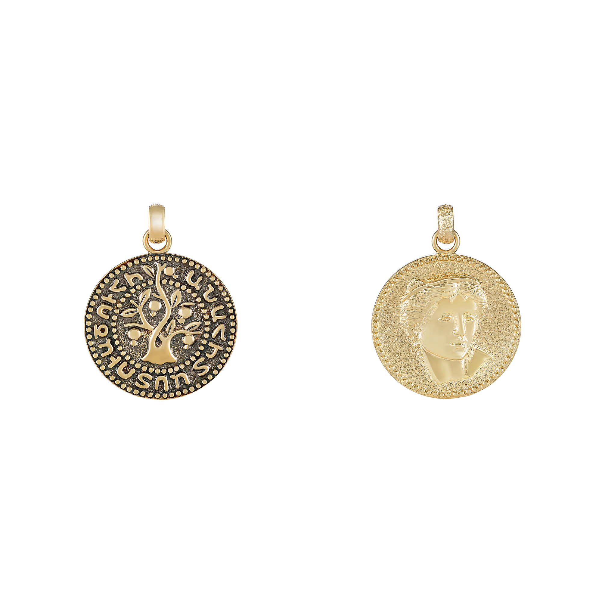 Anahit Goddess Coin Pendant