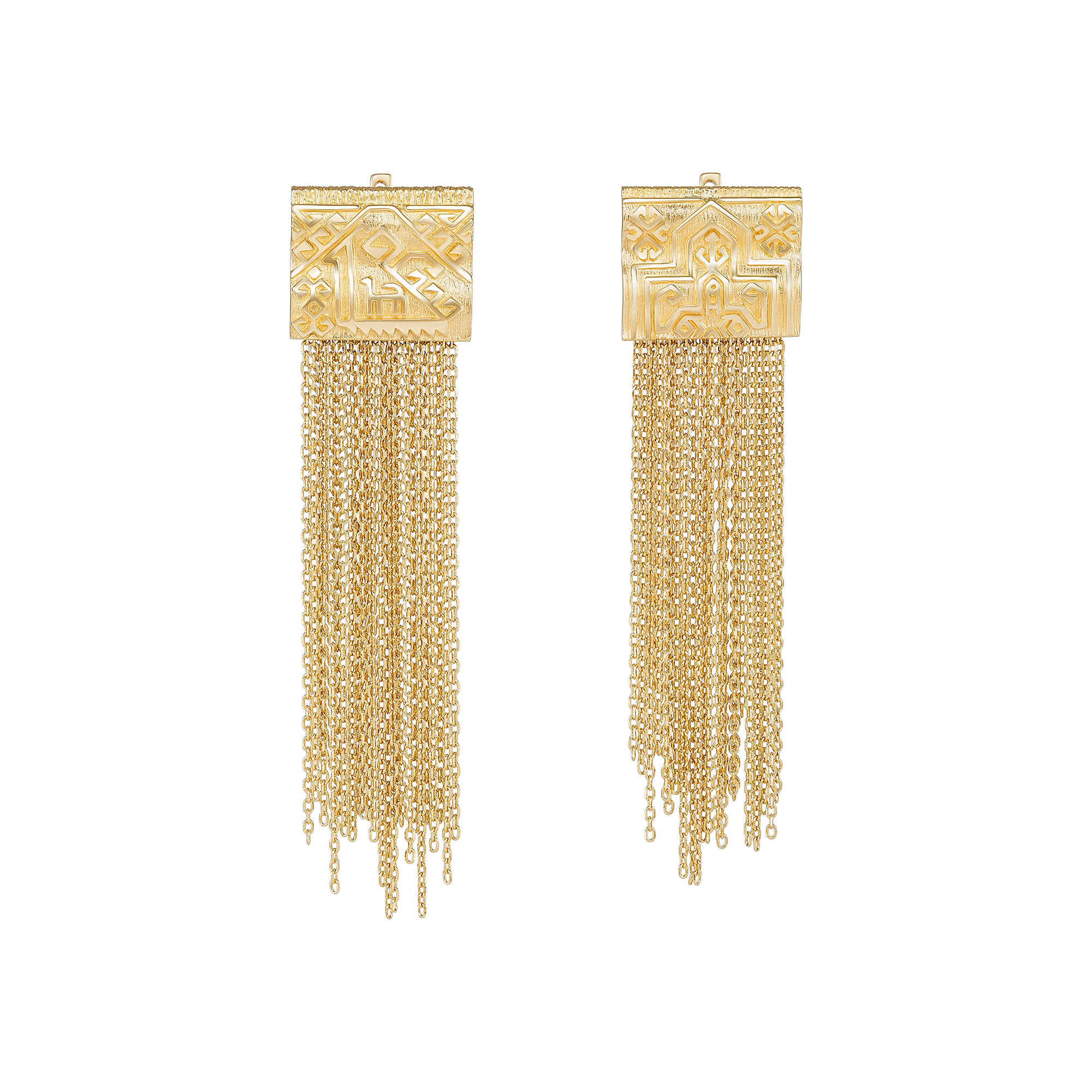 Armenian Carpet Loom Earrings